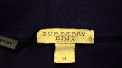 how to spot fake burberry brit polo|burberry brit identification.